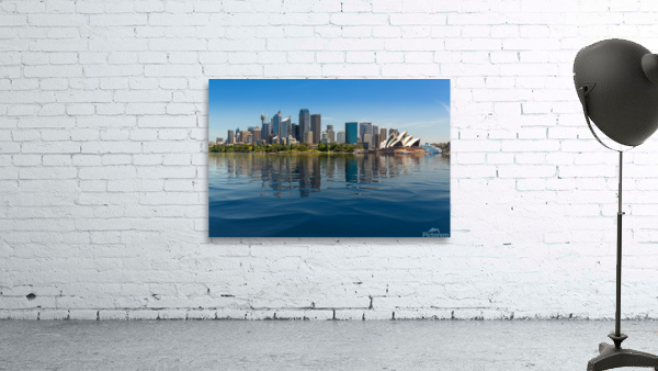 Dramatic panoramic photo Sydney harbor by Steve Heap