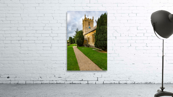 Old church in Cotswold district of England by Steve Heap