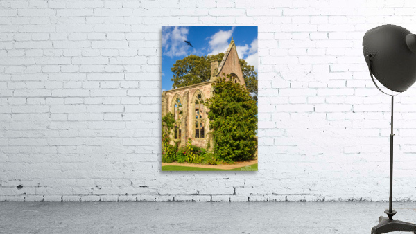 Abandoned historic British church with no roof by Steve Heap