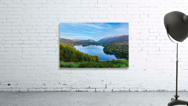 Lake Grasmere in early morning in Lake District by Steve Heap