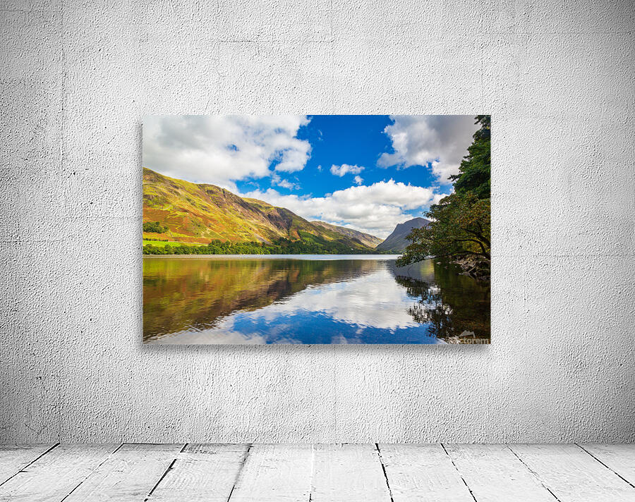 Reflections in Buttermere in Lake District Wall Preview