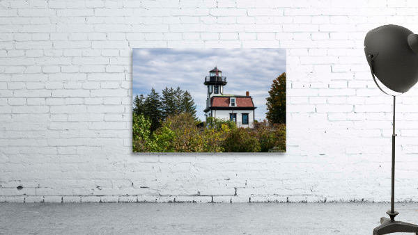 Old Colchester Reef lighthouse in Shelburne