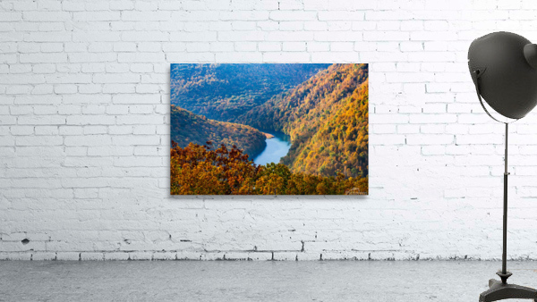 Sunrise over Cheat river from Coopers Rock by Steve Heap