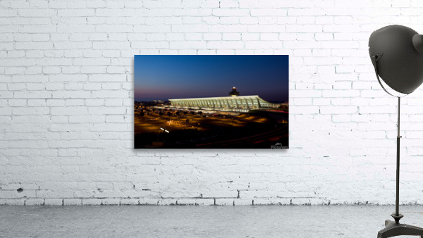 Washington Dulles airport at dawn  by Steve Heap