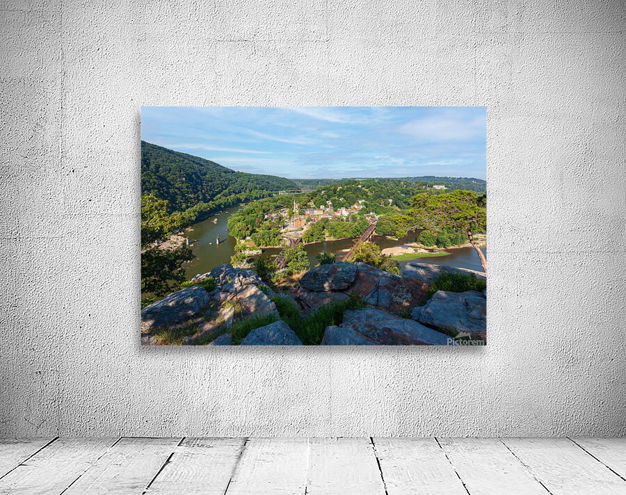 Harpers Ferry from Maryland Heights Wall Preview