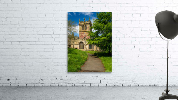 Parish church of St Marys in Ellesmere Shropshire by Steve Heap