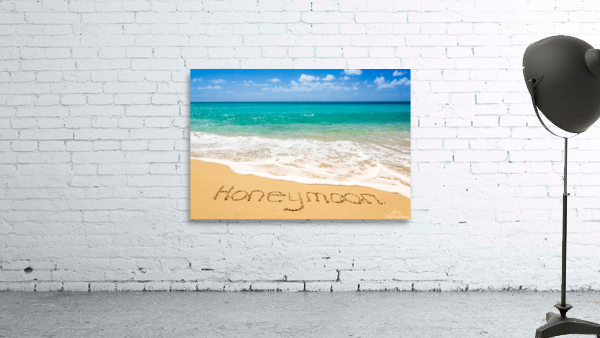 Romantic memory of honeymoon on tropical island by Steve Heap
