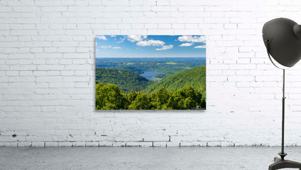 Cheat Lake seen from Snake Hill overlook near Morgantown Wall Preview