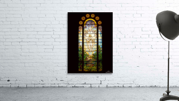 The Ascension of Christ. Tiffany stained glass window. 1896 Wall Preview