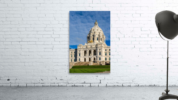 Facade of the State Capitol building in St Paul Minnesota by Steve Heap