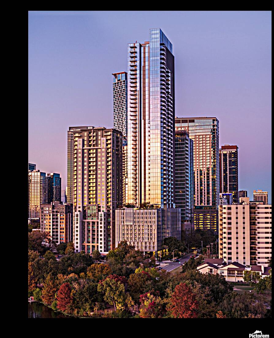 44 East and Rainey street district of Austin Texas in 2026 Reproduction