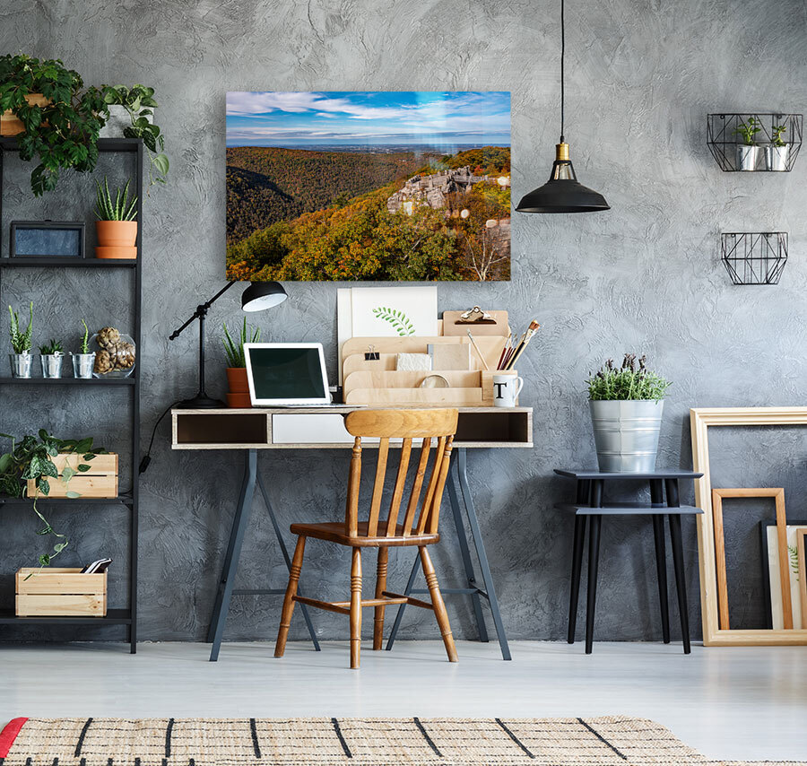 Coopers Rock state park overlook near Morgantown Reproduction