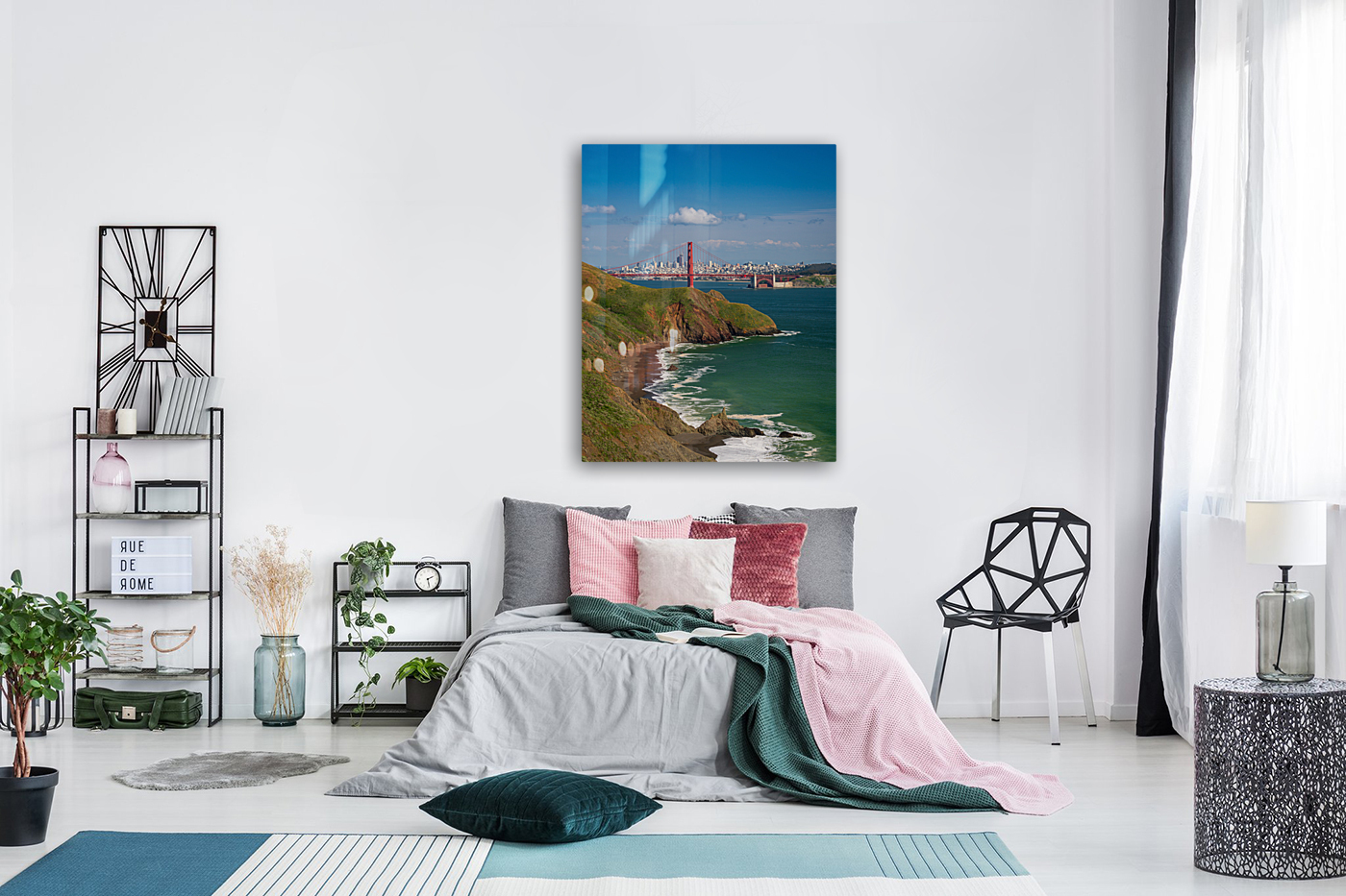 Marin Headlands and Golden Gate Bridge Reproduction