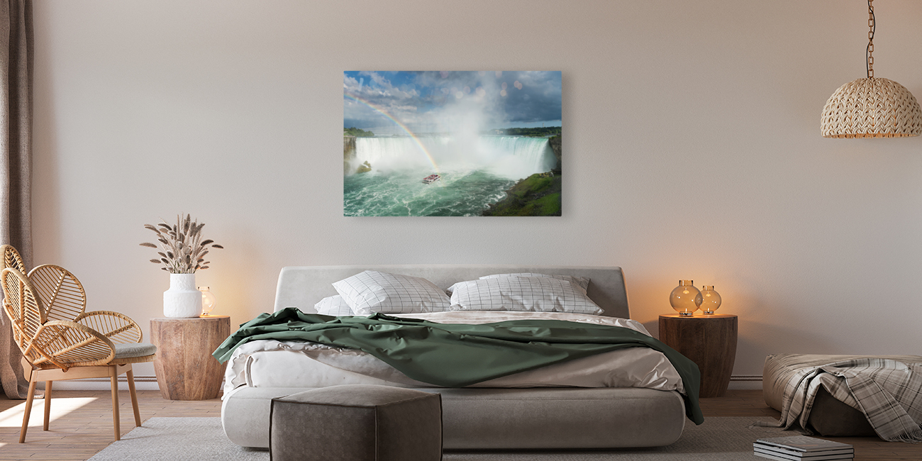 Canadian or Horseshoe Falls at Niagara Reproduction