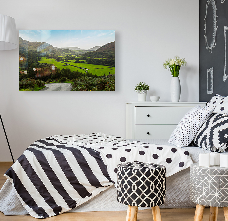 View toward Eskdale from HardKnott Pass Reproduction