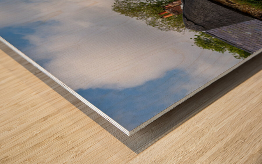 St Peters Church in Shorwell on the Isle of Wight  Wood print