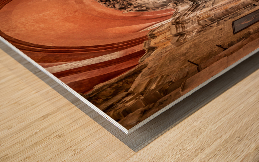 Sao Domingos church in Lisbon Wood print