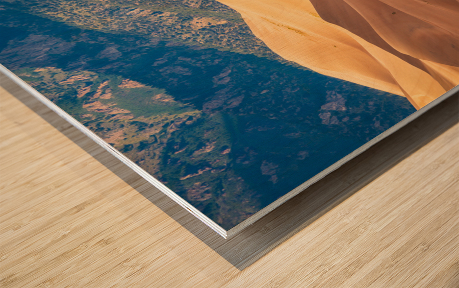 Detail of Great Sand Dunes NP  Wood print