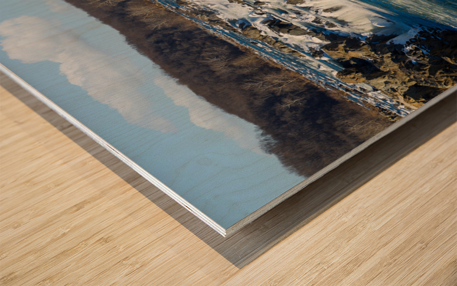 Great Falls on Potomac outside Washington DC Wood print