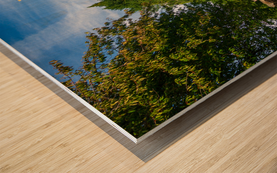 Church and graveyard in Chipping Campden in Cotswolds Wood print