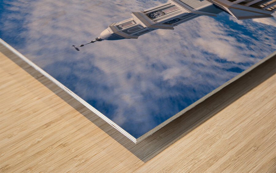 First Presbyterian church in Natchez in Mississippi Wood print